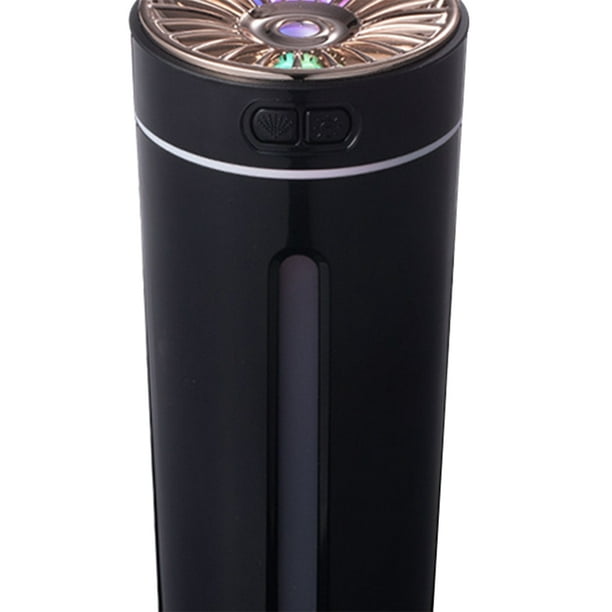 Eléctrico Humidificador de aire de chimenea simulado Mini humidificador  portátil para el hogar (negro) Wdftyju