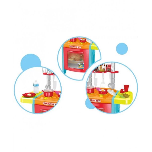 Set utensilios de cocina 12 piezas gris – Boom Boom Kidz