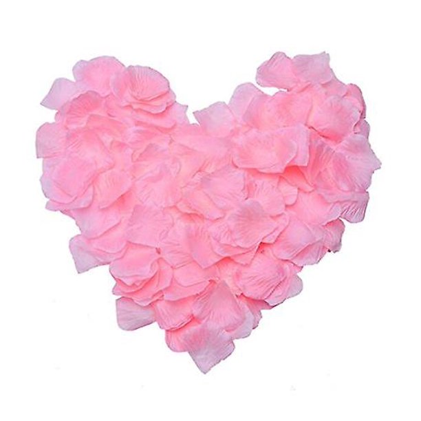 1000 piezas, pétalos de rosa, flores artificiales, pétalos de seda para el  día de San Valentín, pétalos de rosa para decoración de bodas, decoraciones