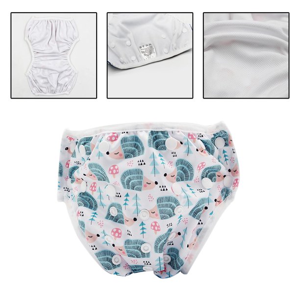 Pañal lavable para bebé,Pañal de natación infantil reutilizable Pañal de  natación para bebé Pañales reutilizables para bebé Estética elegante