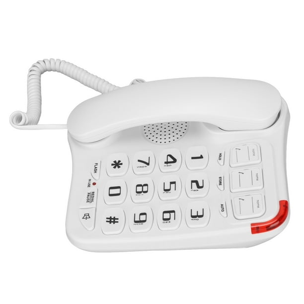 Teléfono Botones Personas Mayores En Casa, Teléfono Cable