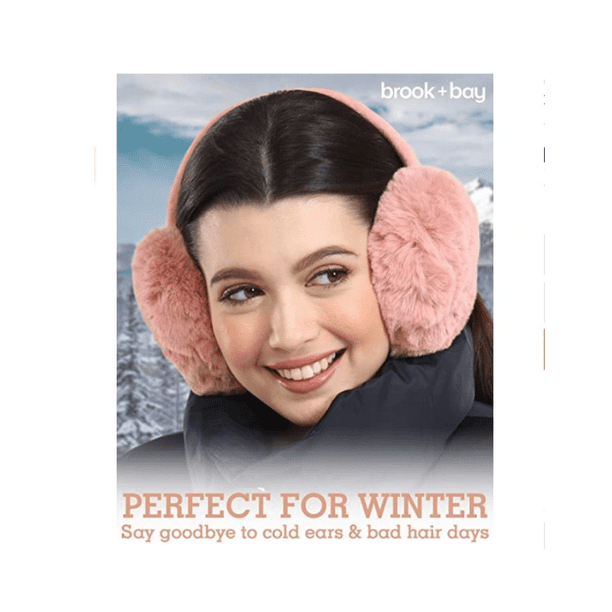 Calentadores de oídos para mujer, suaves y cálidos, orejeras de orejas de  gato, orejeras plegables para invierno