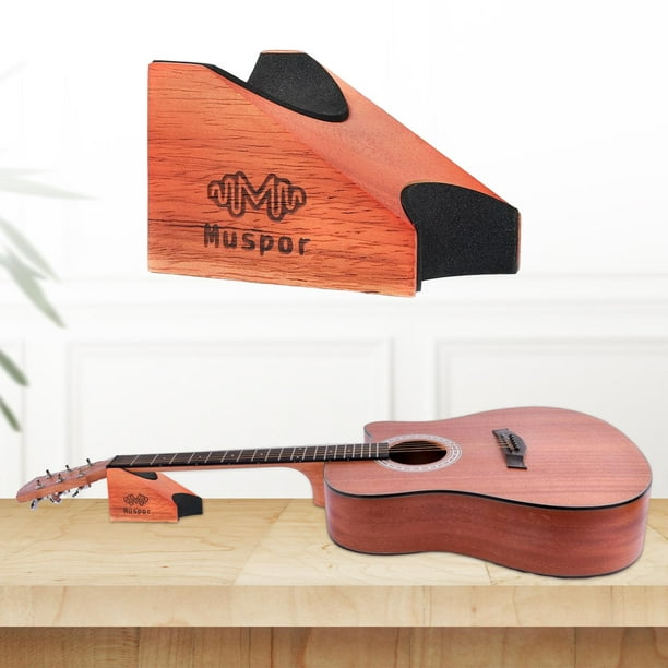 Plaga Christchurch Conmoción Reposacabezas de madera para guitarra, banco para guitarra, soporte para el  cuello, almohada para es Baoblaze Reposacabezas para bajo | Walmart en línea