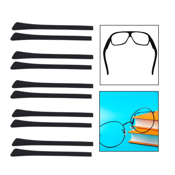 1 par de anteojos Patillas de repuesto Patillas para anteojos Patas para  gafas [Negro-8] : : Salud y cuidado personal