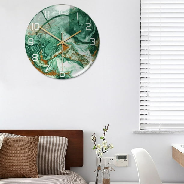 Reloj de pared de dibujos animados, reloj de pilas que no hace tictac, para  dormitorio, oficina, hogar, pared, decoración de cocina Fernando Relojes de  pared