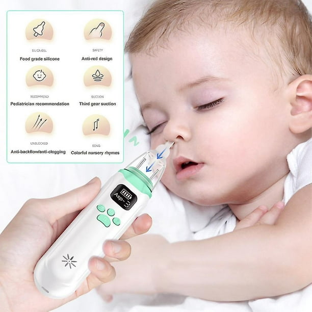 Limpiador De Nariz Para Bebé - Lavado Nasal Bebe -2un -Azul