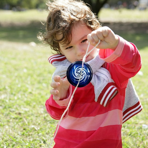 Yoyó Pelota de yoyo profesional para niños, regalo divertido de alta  velocidad para niños y niñas (azul) Likrtyny libre de BPA