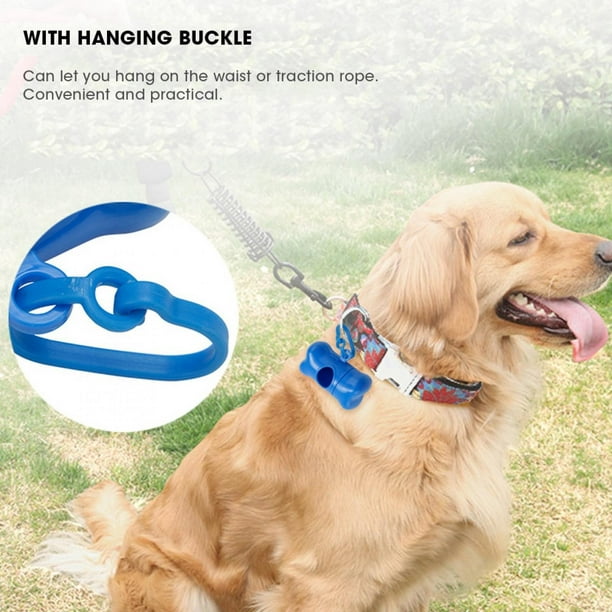 Active Pets Dispensador de bolsas de basura para perros, correa de velcro,  60 bolsas incluidas