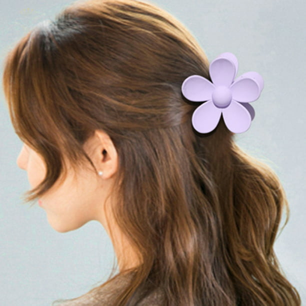 Pinza de pelo con forma de flor Mini para mujer pinzas decorativas para el  pelo accesorios para la cabeza JShteea Cuidado Belleza