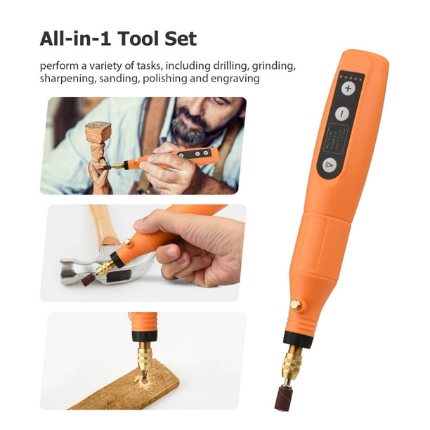 Mini Amoladora eléctrica Profesional Kit de herramientas Herramientas – Los  tornillos