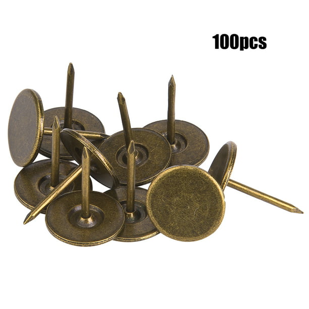Chinchetas de Ø 10 mm. bronceadas para bricolaje, tachuelas para  manualidades, de 100 a 1.000 unidades.