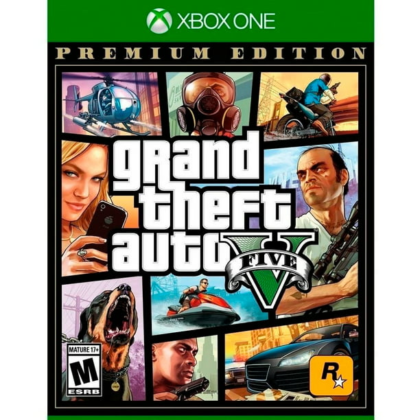 Grand Theft Auto V Premium Edition Xbox One Juego Físico Xbox Xbox One