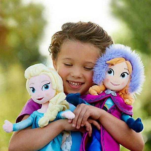 1pc 30/40/46/50cm Frozen Anna Elsa Olaf Dolls Snow Queen Princess Stuffed  Plushz