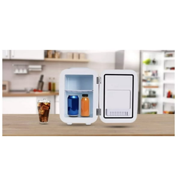 Mica Beauty - Mini refrigerador termoeléctrico para el cuidado de la piel,  para dormitorio, dormitorio, oficina, refrigerador pequeño, enfriador para