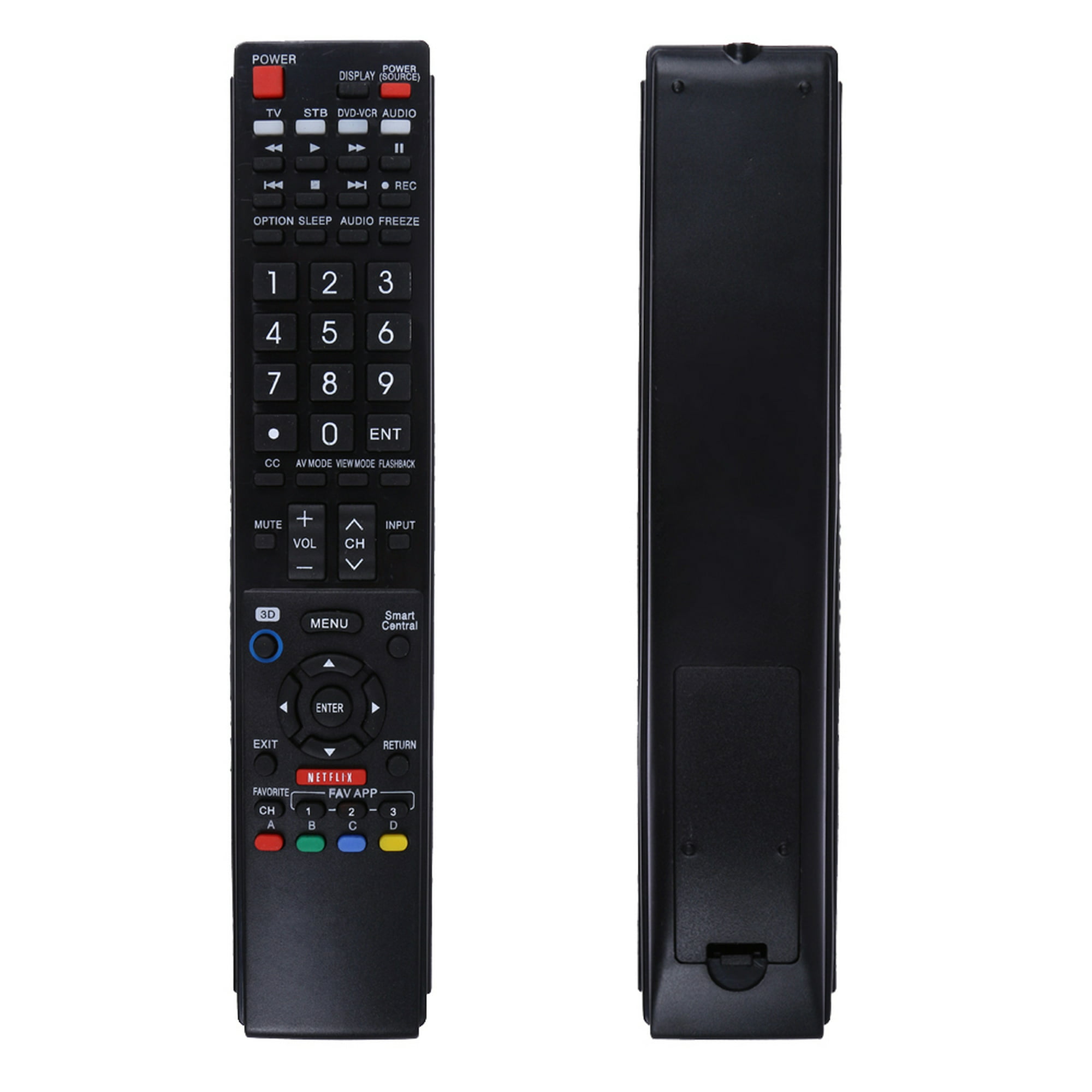 Nuevo reemplazo Sharp AQUOS mando a distancia GB118WJSA apto para Sharp  AQUOS TV GB004WJSA GB005WJSA GA890WJSA GB105WJSA GA935WJSA GA935WJSAE