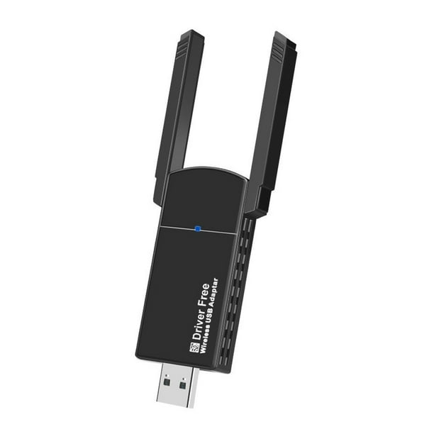 Rango Cha Compra Adaptador WiFi USB 650Mpbs 5G/2.4G Drive Free para PC Windows  Vista/XP/Win7/8/10/11 Ehuebsd Para estrenar | Walmart en línea