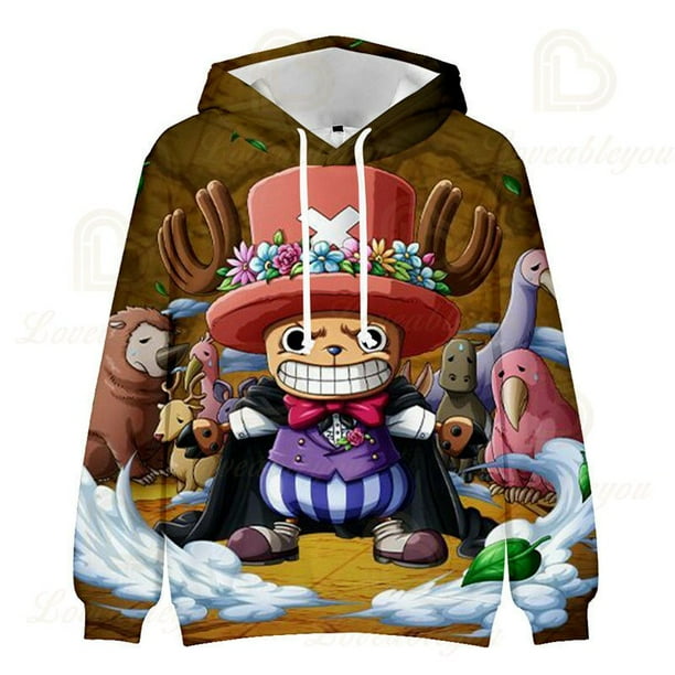 3D Hoodies One Piece Hoodie Men Sweatshirt Unisex Harajuku Tony