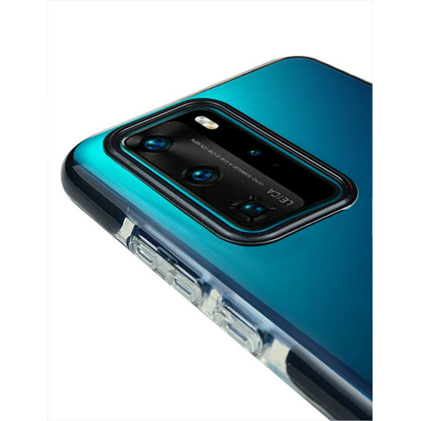 Fundas Hybrid de colores y gel transparente TPU para Huawei P30