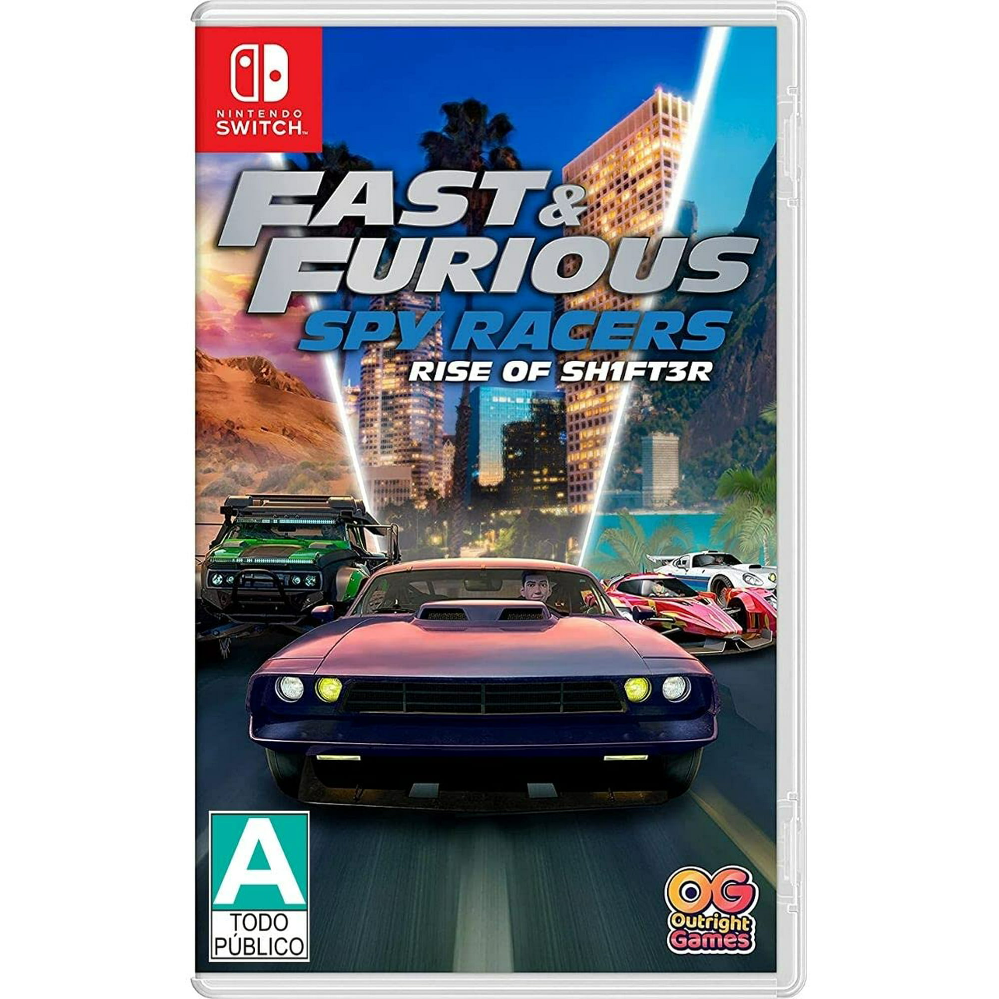Fast & Furious: Spy Racers Rise of SH1FT3R Nintendo Nintendo Switch
