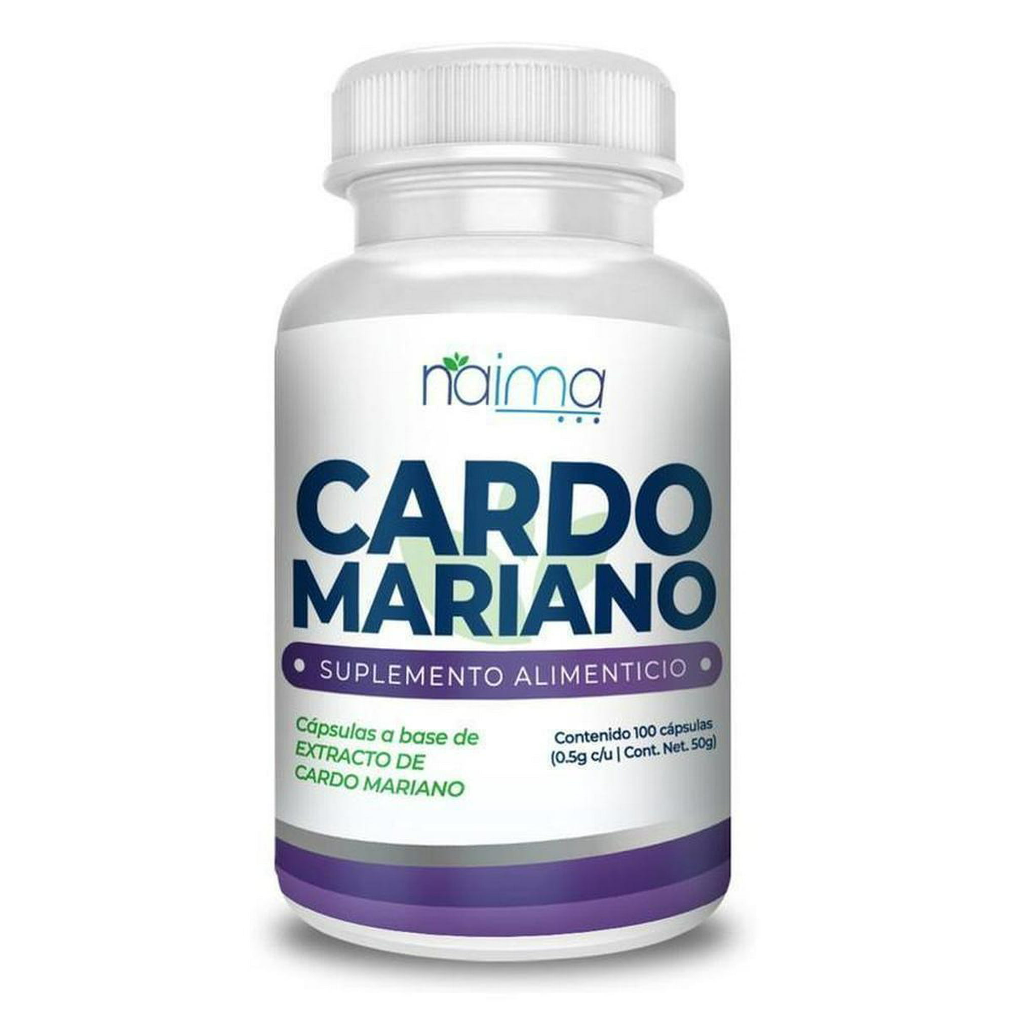 Cardo Mariano Concentrado Premium 100 Capsulas 500mg : : Salud  y Cuidado Personal