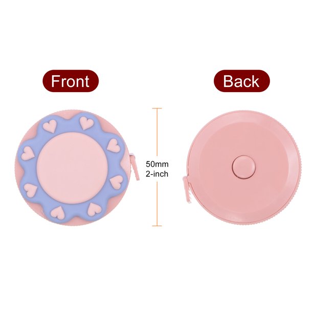 2 Cintas Metrica Retractil Para Medir La Cinta De Medicion Con Cuerpo De  Tela