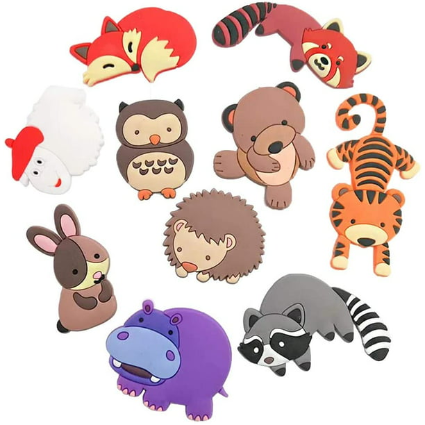 Imanes para refrigeradoras para niños, animales salvajes del Zoo (29  piezas) – Imanes para la refrigeradoras para actividades de niños pequeños  –