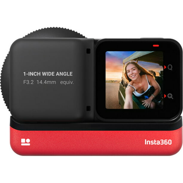 Pack de Cámara INSTA360 ONE RS 4K Edition + Invisible Selfie Stick 2 en 1+