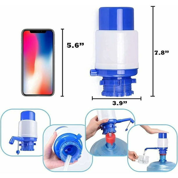 Bomba de agua manual para botella de 5 galones - Dispensador de agua  potable