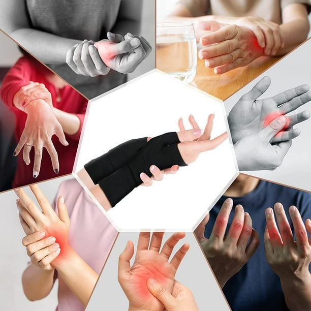 Muñequera, órtesis de mano para túnel carpiano, fractura, esguince,  artritis, tendinitis (L, izquierda) JM