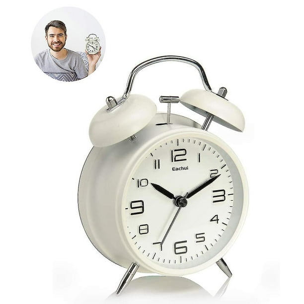 Reloj Despertador Analógico Con Doble Campana Colo