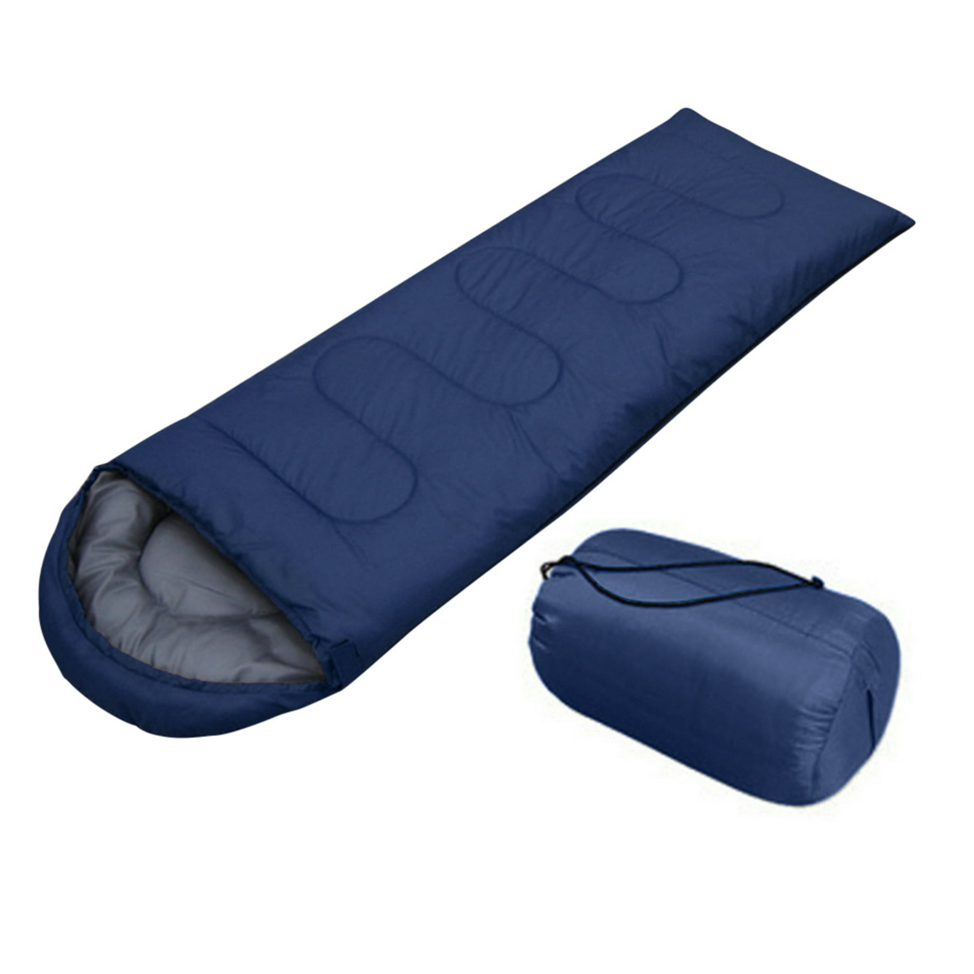 Tentock Súper Cálido Saco de Dormir de Plumas Rectangulares Impermeable  Ultraligero Saco de Dormir para Acampar Viaje Senderismo 4 Estaciones(Azul,  Espesado) : : Deportes y aire libre