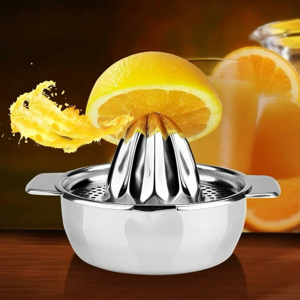 Exprimidor de limón de acero inoxidable Exprimidor manual de mano