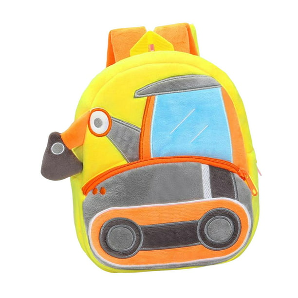 Mochila para con tema de vehículos de ingeniería, mochilas escolares,  mochila para pequeños para Excavador jinwen Mochila para niños