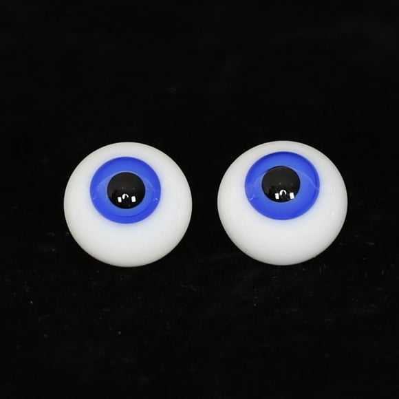 glass round eyeballs eyes para bjd aod ok rd muñeca outfit diy supplies  8mm azul real macarena bjd doll eyes 8mm