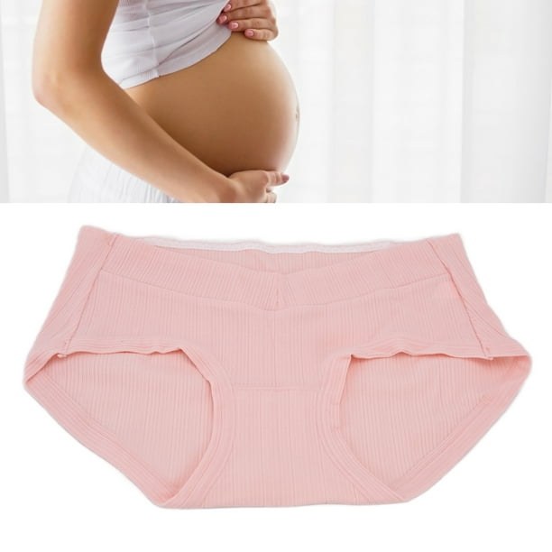  Ekouaer Conjunto de ropa interior térmica de maternidad y  lactancia, conjunto de pantalones largos de punto a rayas, capa base  superior e inferior para mujeres embarazadas, Una raya gris claro 