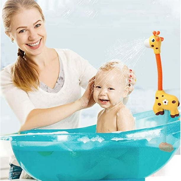 Jirafa, rociador de agua eléctrico, juguetes de baño para bebés, bañera,  ducha, piscina, baño, juguete para bebés JAMW Sencillez