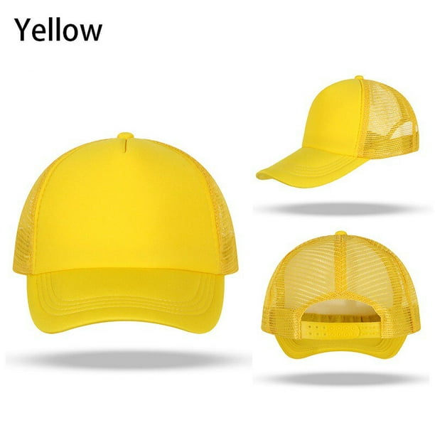 Gorra Para Niño Personalizada Amarilla