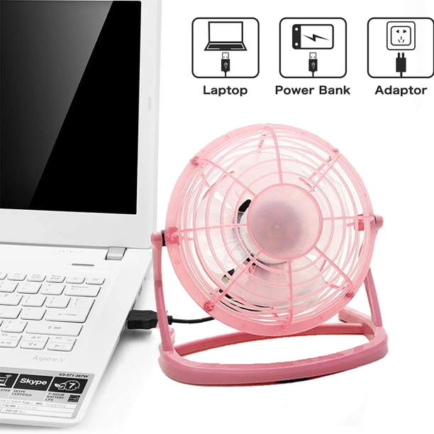 5 mini ventiladores USB de bajo consumo para refrescarte mientras trabajas