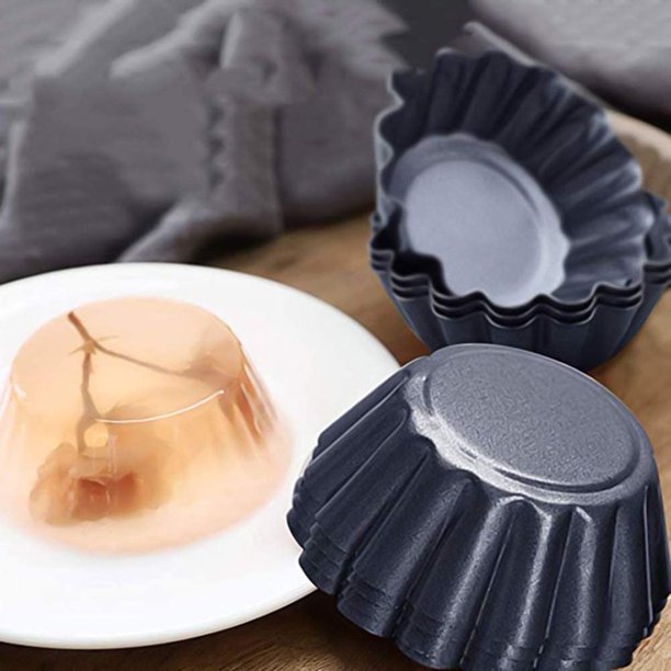 Moldes para pasteles extraíbles, revestimiento antiadherente, juego de  moldes para pasteles redondos con forma de resorte, molde para pasteles,  adecuado para mini pasteles de queso, negro, j