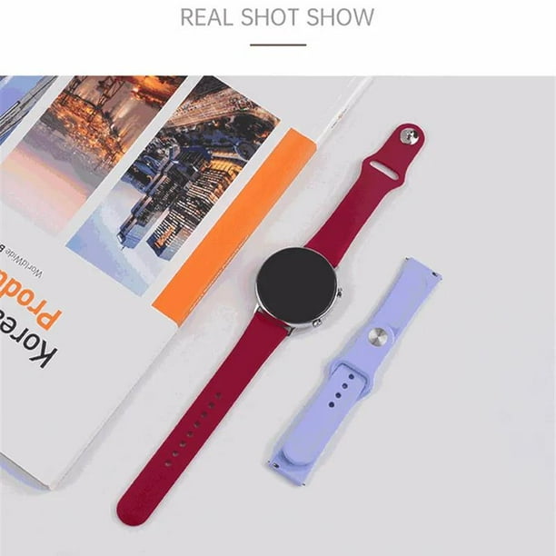 Correa de reloj de silicona Xiaomi Huami Amazfit BIP U PRO 20 mm pulsera