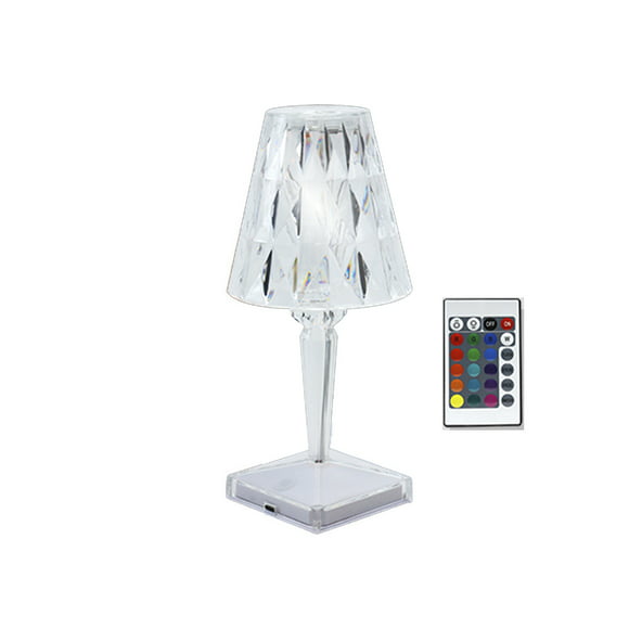 lámpara de mesa con luz rgb tianlai ldm02