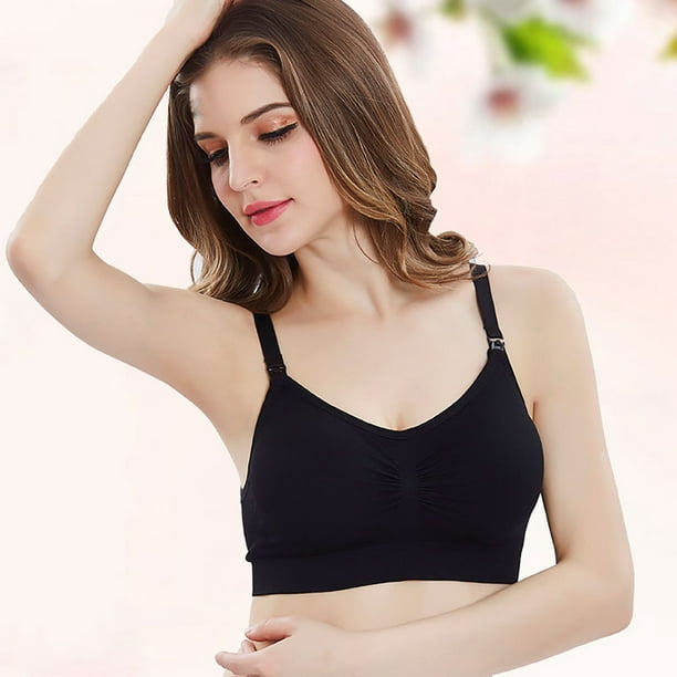 Ropa interior de cintura alta para mujer embarazada, elasticidad ajustable,  ropa de maternidad para mujer (beige, L)