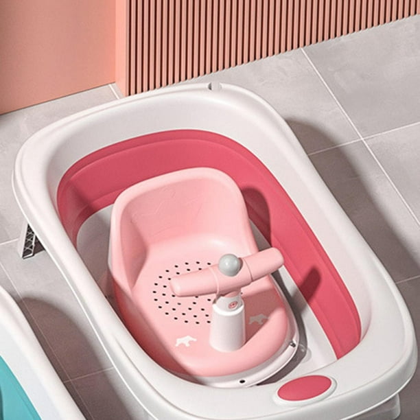 Asiento de baño, asiento de bañera, silla de para bebé, respaldo  antideslizante, estable para bebé Blanco Baoblaze Asiento de baño