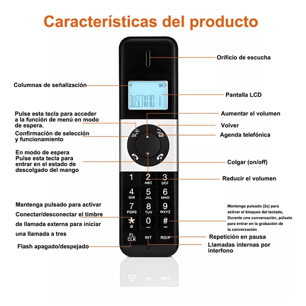 Contestador 2025 telefonica fijo