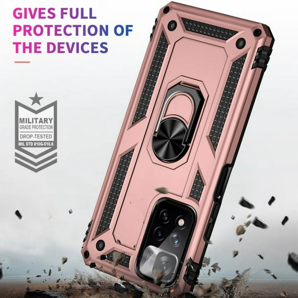 Funda Para Xiaomi Mi 10T Lite Uso Rudo Con Anillo Armor Case Ring