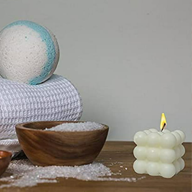 2 moldes de silicona para velas, molde de bola de hilo 3D y molde de vela  para hacer velas, jabones, cera, fundición de resina : : Hogar  y Cocina