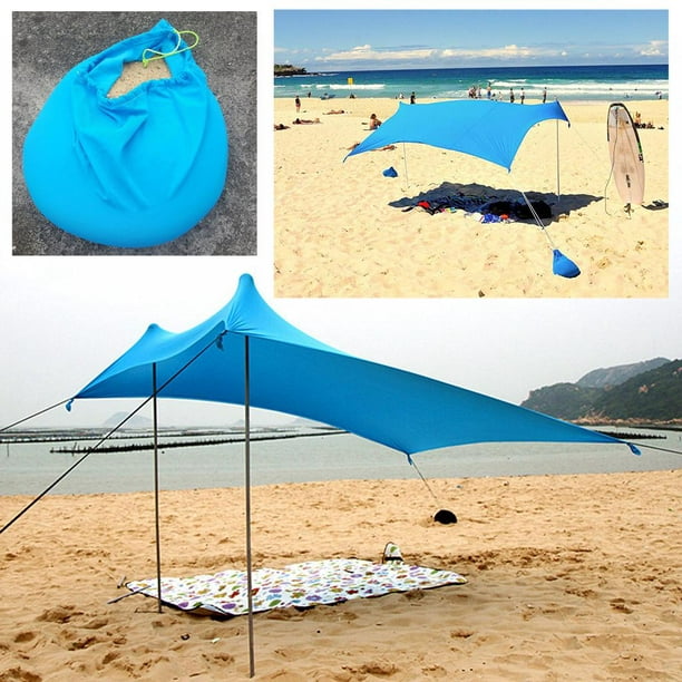 Carpa Para La Playa Carpas de Sombra para Bebe ninos Camping Acampar Beach  patio 
