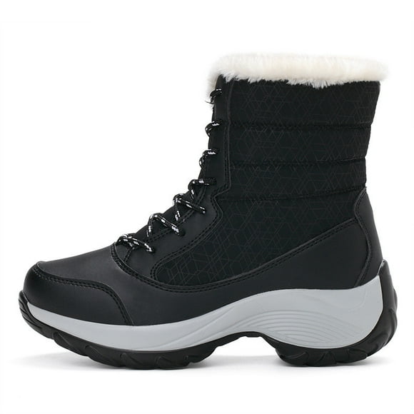 zapatos de mujer de suela gruesa eva botas de nieve zapatos de algodón cálidos de terciopelo y par wmkox8yii ghj638