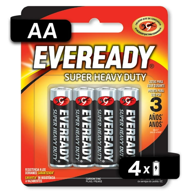 Eveready Energizer Max pilas alcalinas AAA 8 ea, plata (E92MP-8)