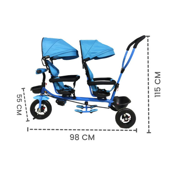 El nuevo Triciclo Evolutivo 2 en 1 de Toral Bebé es ideal para pasear